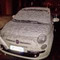 la nevicata di ieri 15 aprile in soli 5 minuti