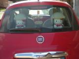 hello kitty uguali e ovviamente rossi come la mia 500:)
