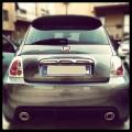 paraurti abarth post....con scarico abarth!