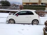 bianchina con la neve