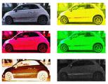 ...se Andy Warhol avesse avuto una 500 Abarth...