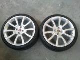 Ecco i nuovi cerchi x FIAT Bravo 150 cv con misura 7,5x18" ET 35 e coprimozzi Abarth style (destro)
