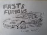 PAUL WALKER'S TOYOTA SUPRA
