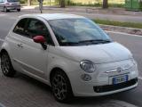 Con specchietti rosso abarth