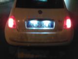 luci targa a led con resistenza