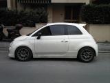 Alettone Abarth e cerchi Oz da neve
