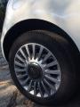 Cerchi riverniciati antracite chiaro con borchie fiat 500 L