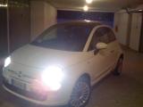In garage...