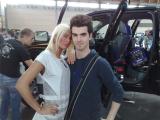 scusate la faccia da pirla, ma ero leggermente imbarazzato con brigitta al my special car show...